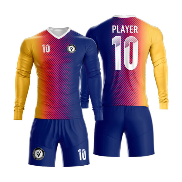 Custom soccer team player & Goalkeeper jerseys with your team logo , name and number